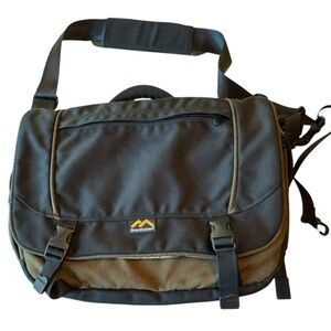 High End Heavy Duty Brenthaven Brown Black Laptop Bag Briefcase MINTY